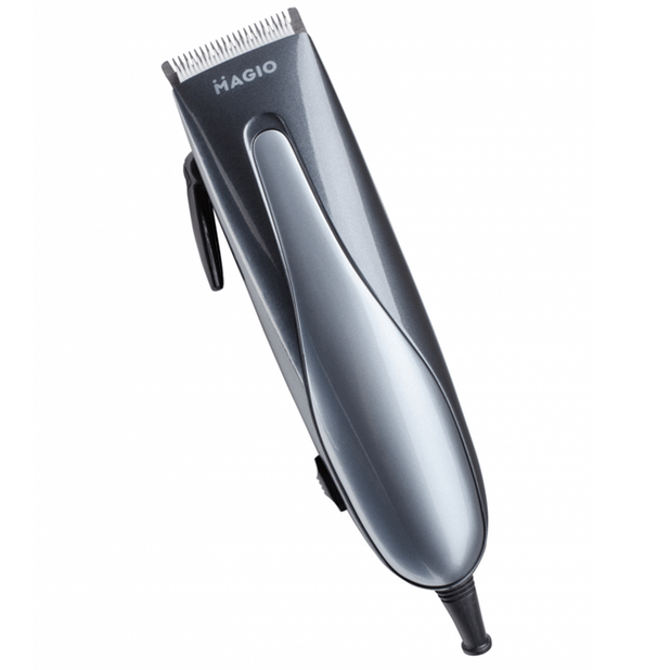 Професійна дротова машинка Magio MG-583 для стриження волосся з насадками