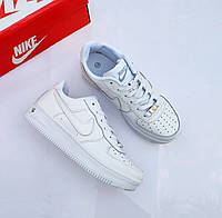 Жіночі кросівки Nike Air Force 1 білі(36,37),кеди Найк Аїр Форси для жінок, Форси