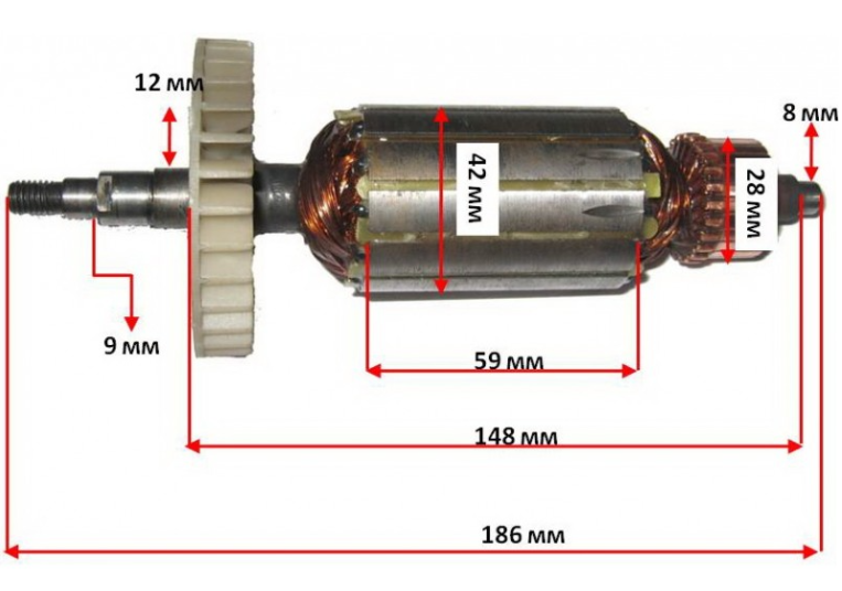 Якір на болгарку Euro Craft AOTE 2122