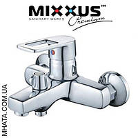 Смеситель для ванны короткий нос Mixxus Gavi EURO (Chr-009)