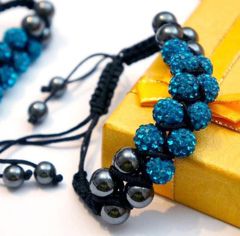 Браслет Шамбала "Подвійна удача" V605 No11