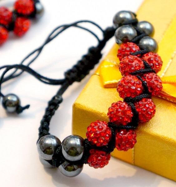 Браслет Шамбала "Подвійна удача" V605 No9