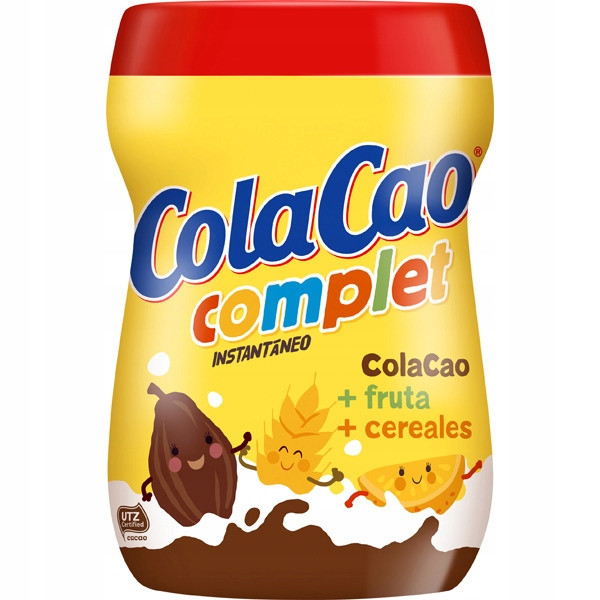 Шоколадный какао напиток с витаминами, злаками и фруктами Cola Cao Complet 360г Испания - фото 1 - id-p1563345807