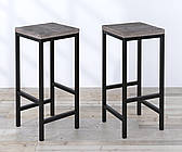 Барний стілець BS-1 LD Дуб Палена. Стільці барні для дому. Табурет високий для барної стійки