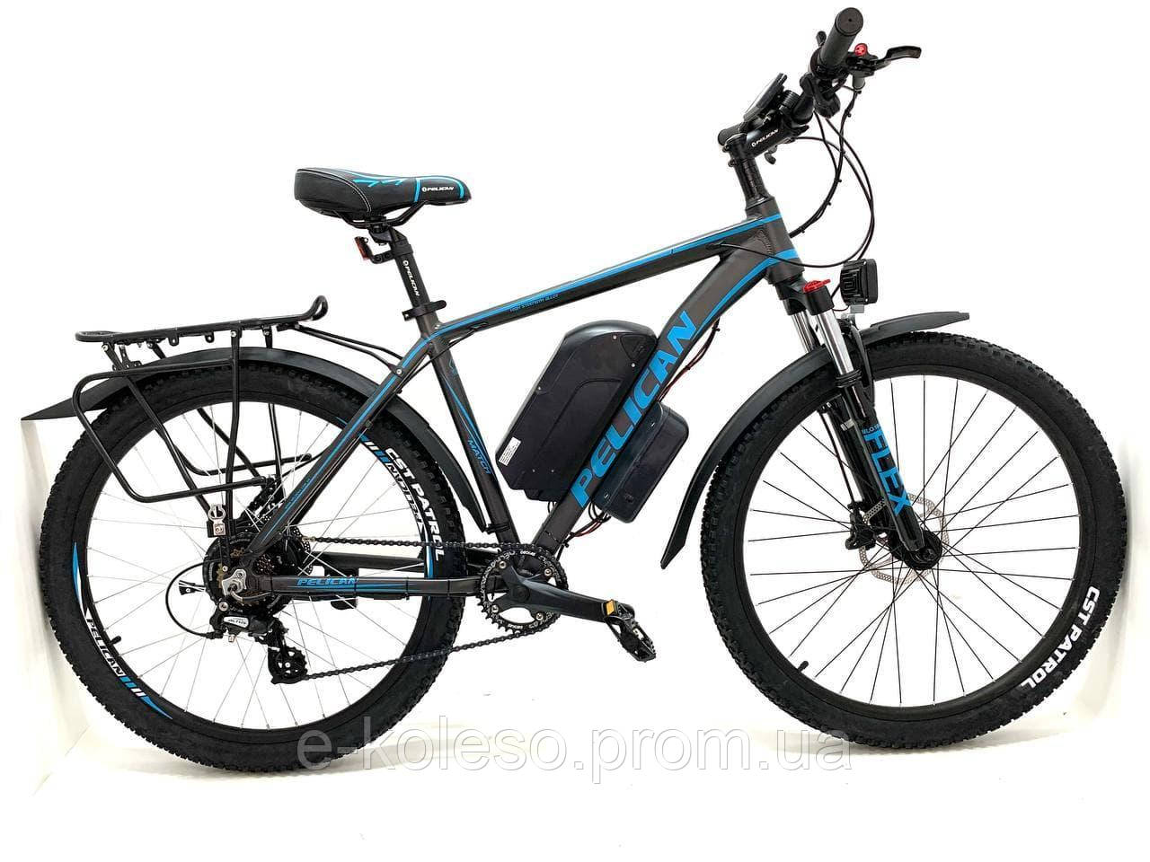 Электро велосипед Pelican 27.5 19" 500W MXUS Акб 48V 13ah - фото 1 - id-p1563375882