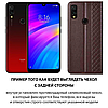 Чохол книжка з натуральної шкіри магнітний протиударний для XIAOMI Redmi 7 "BOTTEGA", фото 3