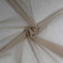 Сітка бежева мигдаль еластична 150 см.