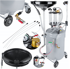 Установки для зливу масла, піддони