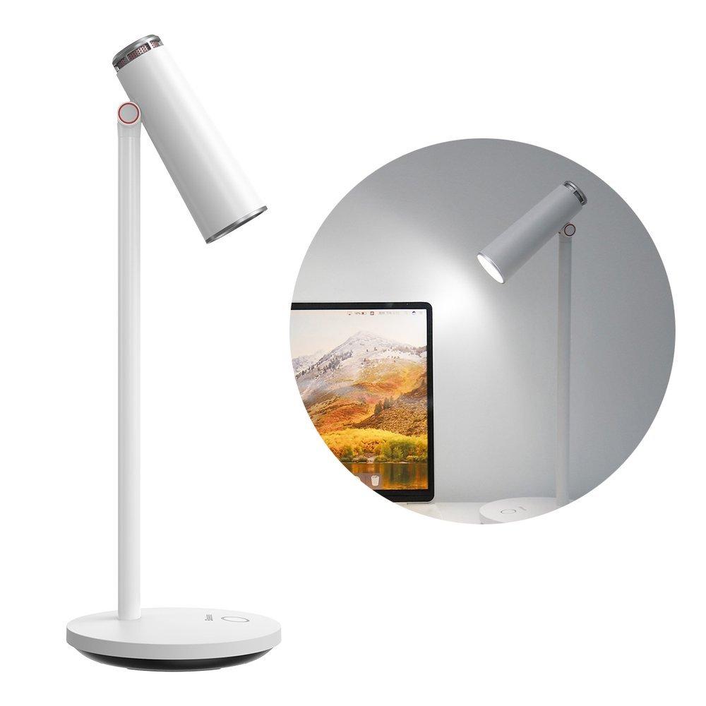 Настільна Led лампа Baseus i-wok Series Charging Office Reading Desk Lamp White (DGIWK-A02)