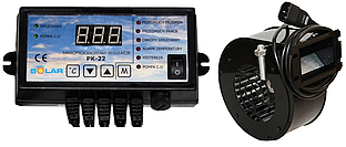 Комплект автоматики Nowosolar PK-22 PID + вентилятор NWS-75