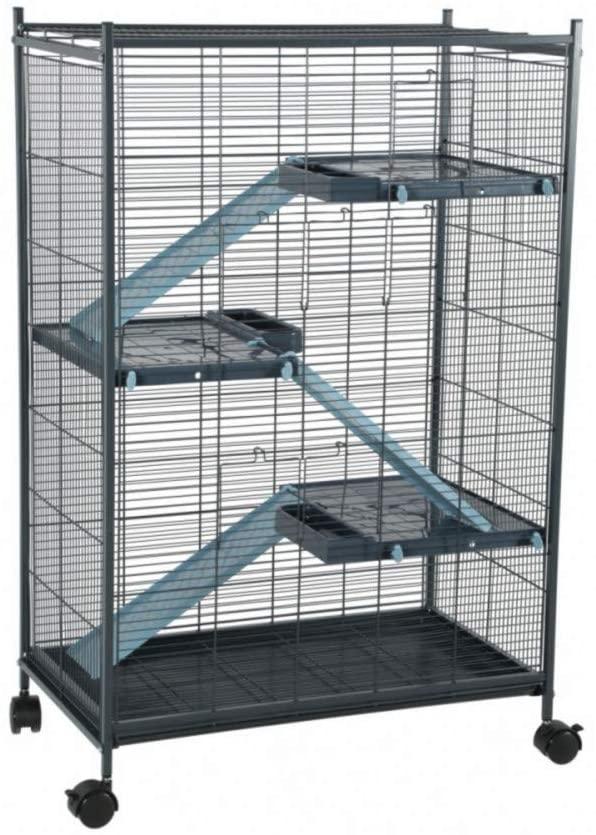 Клітка для шиншил двоярусна INDOOR2 MAX LOFT 2 синя