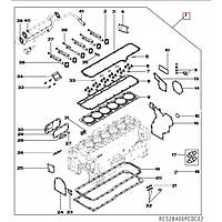 RE528400 Комплект прокладок John Deere, RE528400 John Deere, RE528400 Комплект прокладок, RE528400