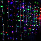 Гірлянда Xmas USB + пульт водоспад 2х3 м 200 Led M-9 Мульти на мідному дроті з з'єднувачем Лучшая цена, фото 2