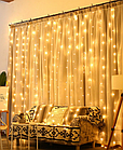 Гірлянда водоспад 3х3 м 400 Led Теплий білий Лучшая цена, фото 4
