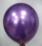 Латексна кулька хром purple фіолетовий 12" 30см Китай