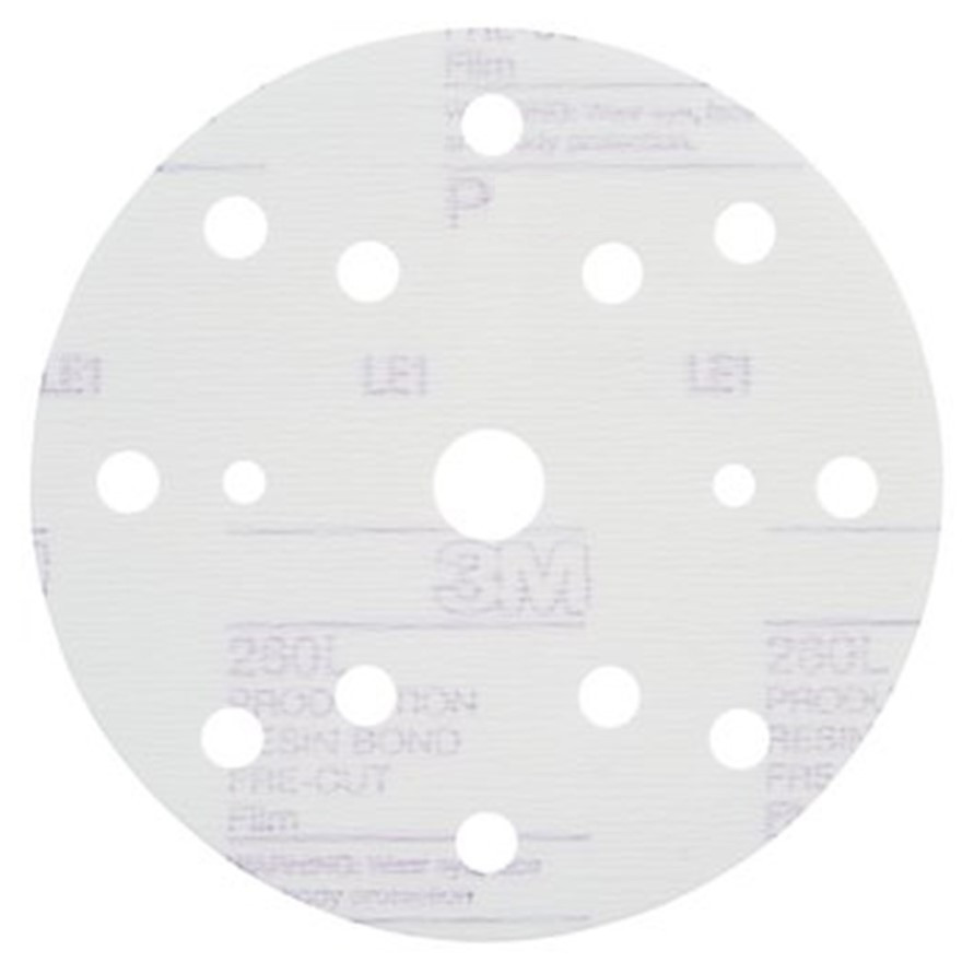 Шліфувальний круг 3M Hookit 260L P1500 Ø150 мм 15 отворів