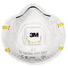 Протиаерозольний респіратор 3M з клапаном (захист FFP1), фото 2