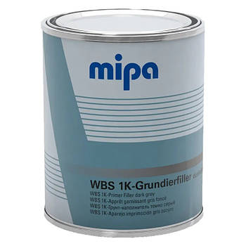 Грунт изолятор Mipa WBS Grundierfiller 1л темно-сірий
