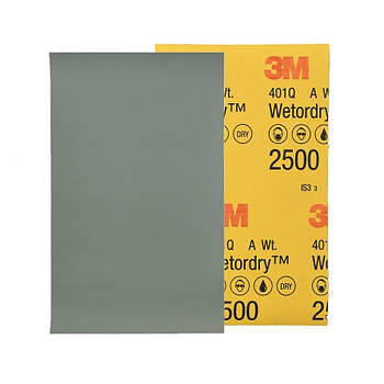 Шлифовальный лист 3M Wetordry 401Q P2500 230 х 138 мм