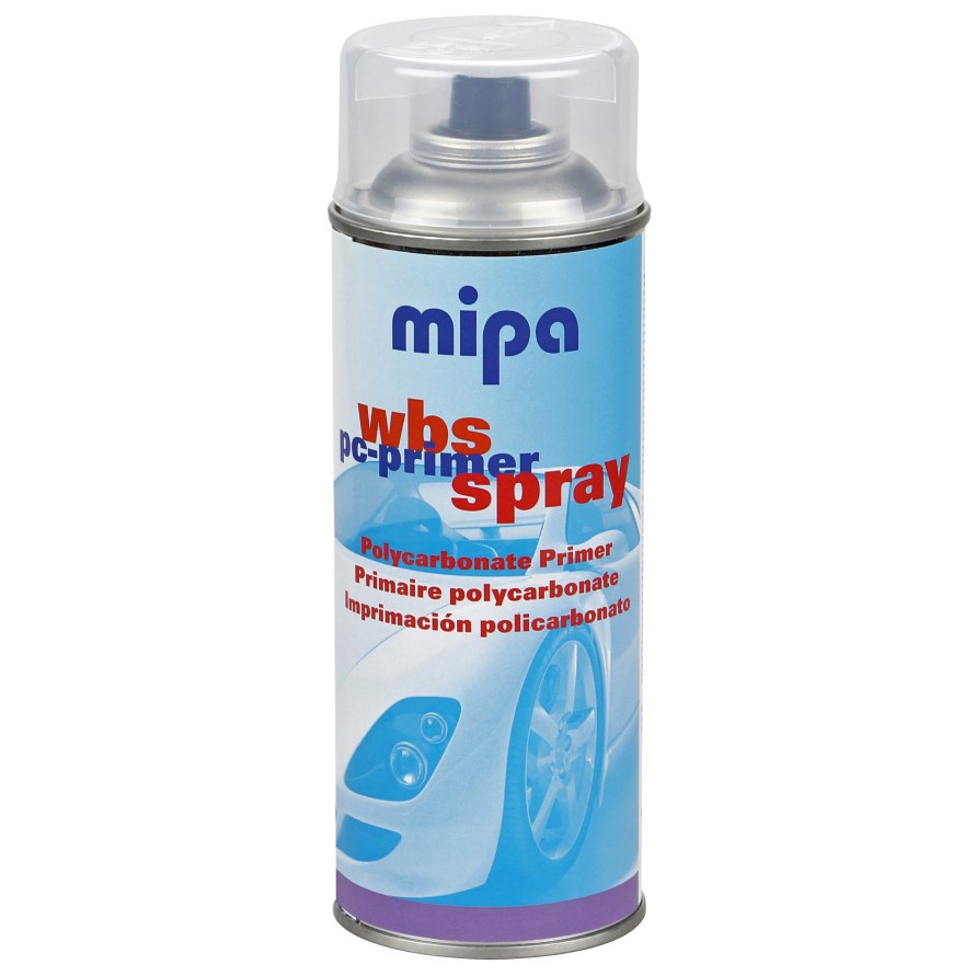 Грунт для фар аерозольний Mipa WBS PC-Primer-Spray 400 мл прозорий