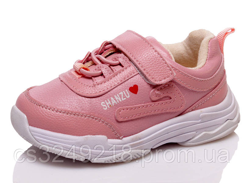 Дитячі кросівки демі Shan Zu 31209 pink для дівчинки Рожевий р. 23 (15,5 див.)