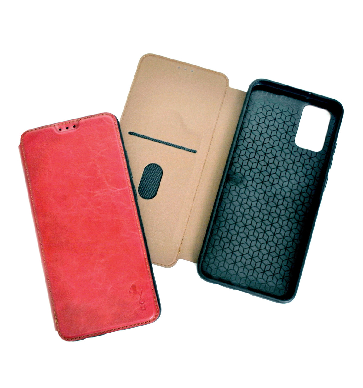 Чохол-книжка для телефону Xiaomi Redmi A1+/A2+ DDU Premium Red (PU Шкіра) (4you)
