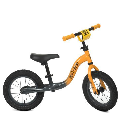 Дитячий беговел PROFI KIDS 12 д. ML1201A-7, гірчично-чорного кольору, фото 1