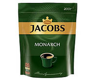 Кофе растворимый сублимированный Jacobs Monarch 200 г в мягкой упаковке