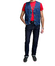 Джинси Montana Legend Rins (100% cotton)  темно-синій, фото 4