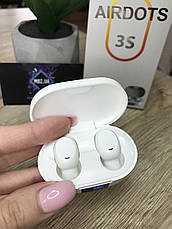 Бездротові навушники AirDots 3S для Xiaomi Redmi матові білі, фото 3