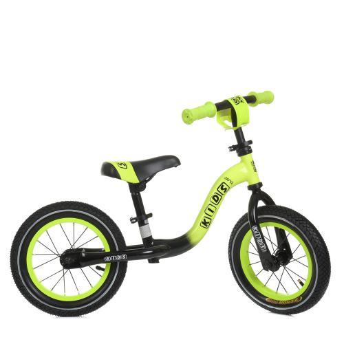 Дитячий беговел PROFI KIDS 12 д. ML1201A-2, зелено-чорного кольору