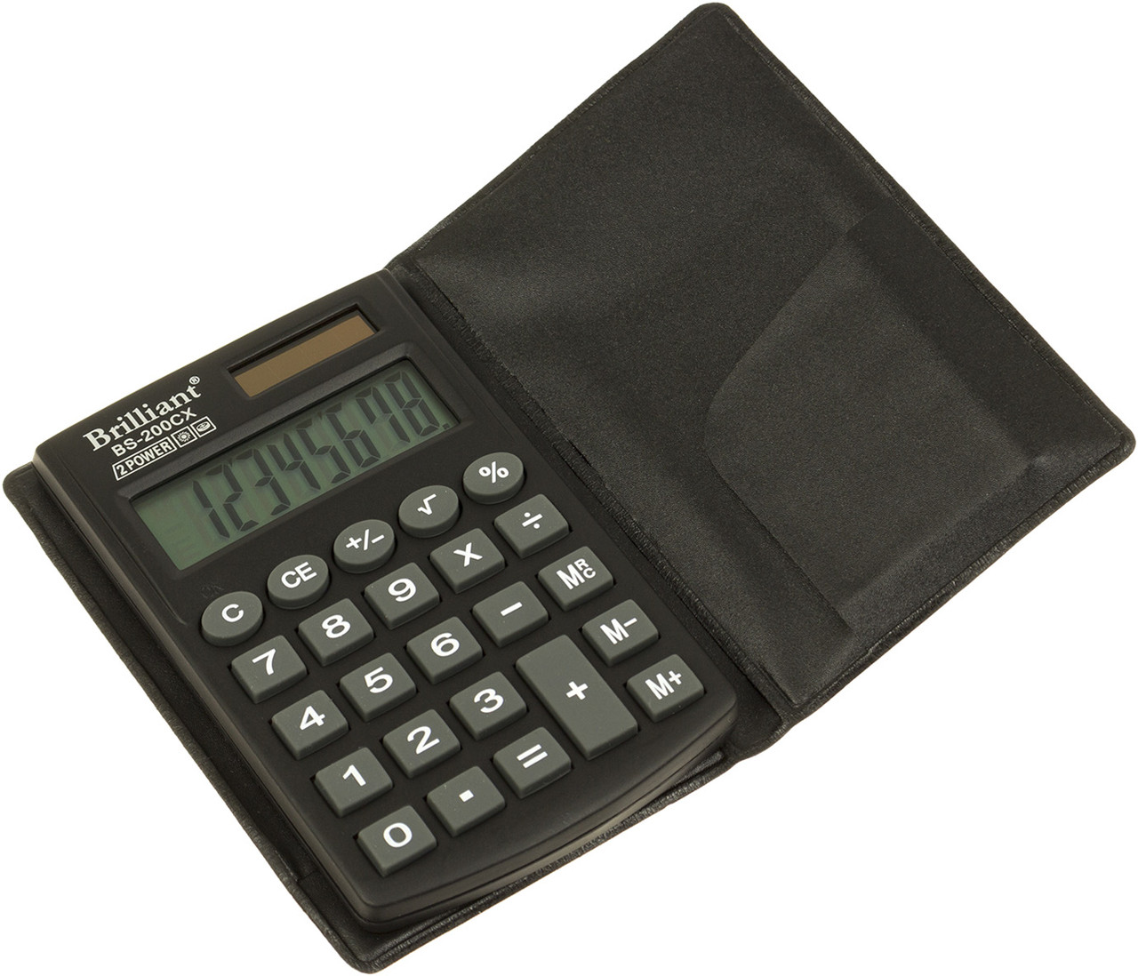 Калькулятор "Brilliant" №BS-200CX (8-розряд.) кишеньк(50)