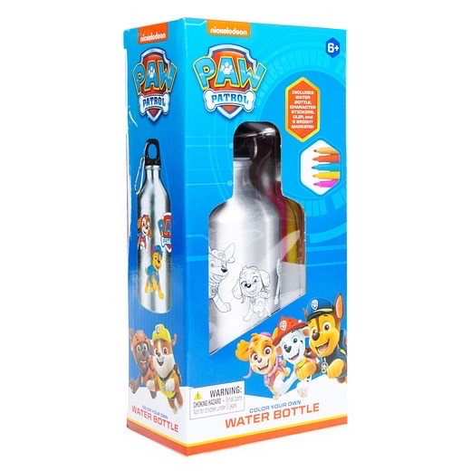 Детская бутылка щенячий патруль , набор для творчества с бутылочкой маркерами и наклейками - фото 5 - id-p1563532058