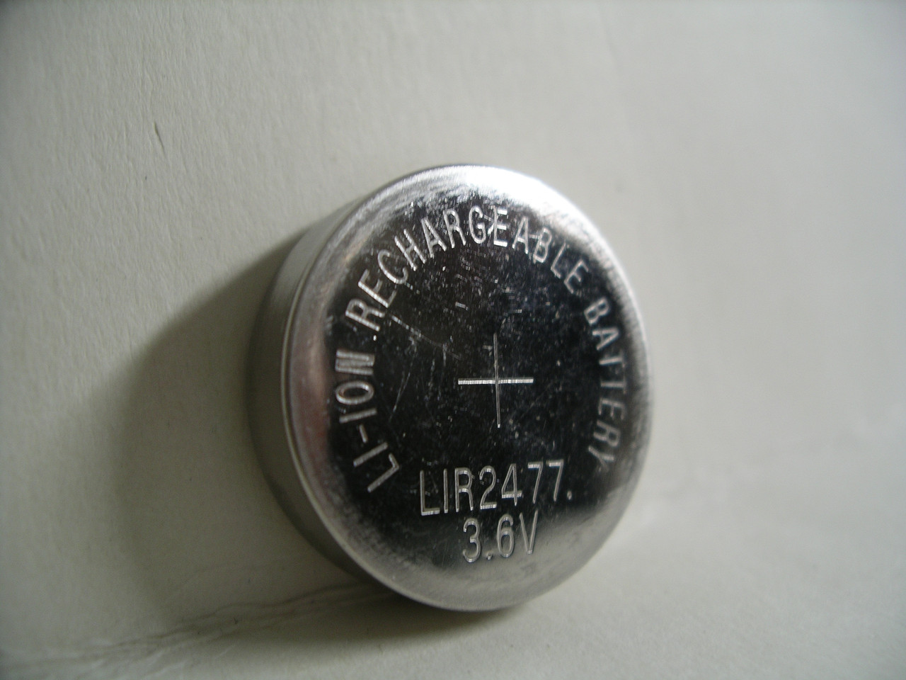 Аккумулятор LIR 2477 литиевый 3.6V - фото 2 - id-p1563526442