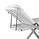 Стаціонарний масажний стіл електричний двосекційний кушетка косметологічна масажна 2210Y, фото 3