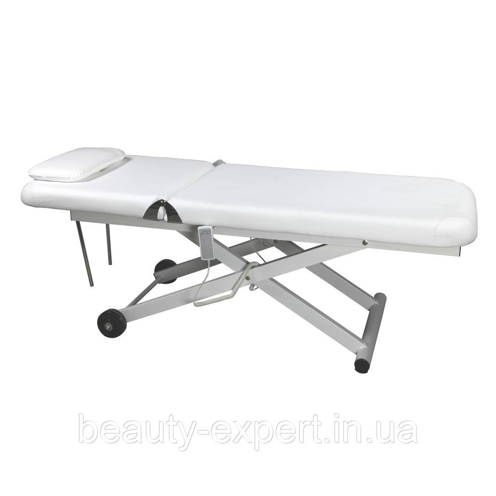 Стаціонарний масажний стіл електричний двосекційний кушетка косметологічна масажна 2210Y, фото 1