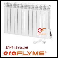 Электрический радиатор отопления на 27 кв.м ERAFLYME ELITE 12R / 1500 Вт