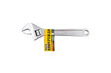 Ключ розвідний MASTERTOOL 200 мм 0 — 25 мм С45/Cr 76-0022, фото 3