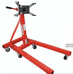 Стенд для ремонту двигуна, кантувачі