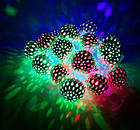 Гірлянда Світлодіодна кулька металева (золото) Мульти 20 Led 3.5 м Лучшая цена, фото 2