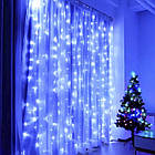 Гірлянда Світлодіодна Штора 160 LED 2х2 м Синя Лучшая цена, фото 2