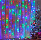 Гірлянда Світлодіодна Штора 160 LED 2х2 м Мульті Лучшая цена, фото 3