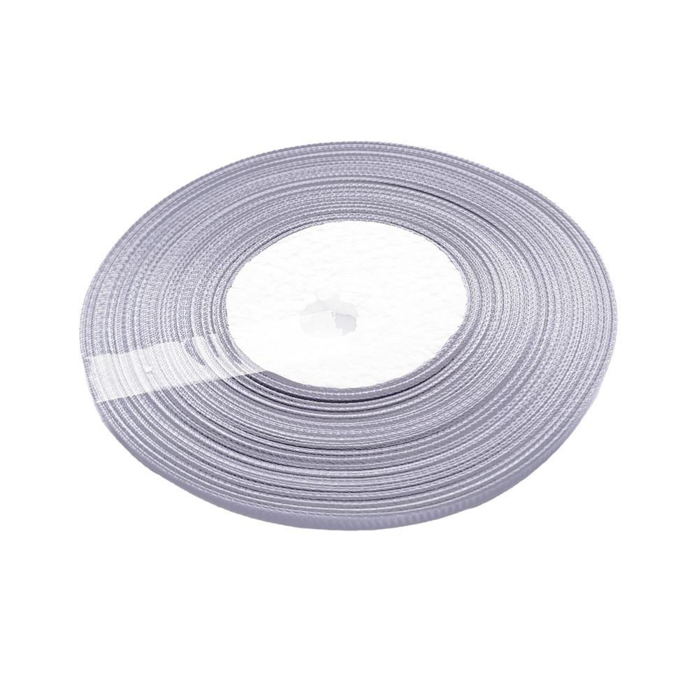 Стрічка репсова 0.6 см СІРА, 23 м, фото 1