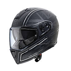 МОТОШОЛОМ ЗАКРИТИЙ CABERG JACKAL DRIFT ARMOUR КОЛІР ЧОРНЫЙ МАТОВИЙ / АНТРАЦИТ