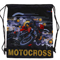 Сумка-мішок "Motocross" 40*33см,, M2009