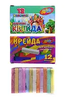 Крейда кольорова квадр. "Колорит" 12 шт.МЦБ-12