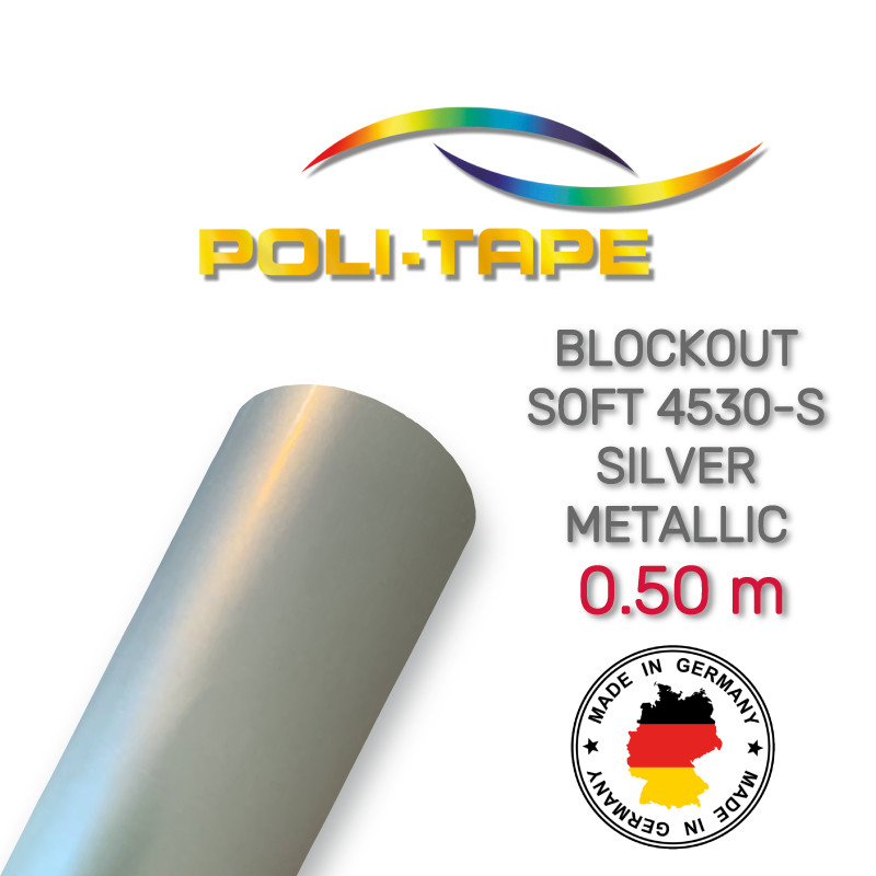 Poli-Flex Blockout Soft 4530-S Silver Metallic