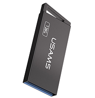 Металлическая USB Флешка для компьютера USAMS High Speed Flash Drive 128GB US-ZB208 Серый