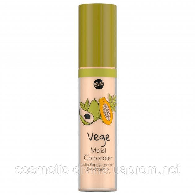 Консилер для обличчя зволожуючий Bell Vege Moist Concealer 01 Light