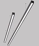 Підвісний алюмінієвий LED світильник 70W 1420м, фото 3